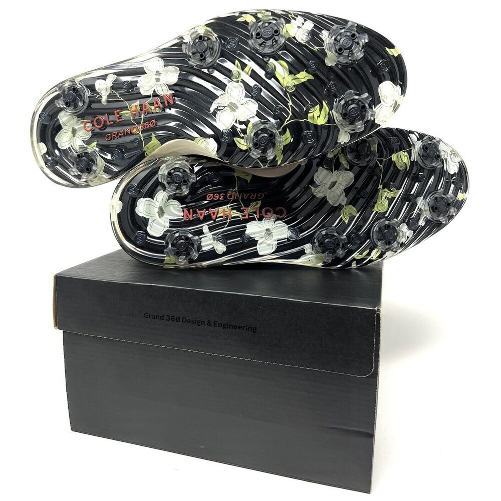 Cole Haan Original Grand Tour Oxford Golf Shoes Wing Tips Mens Size 10.5 C36898 - Picture 9 of 14